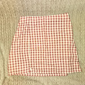 American Eagle Gingham Skirt sz S